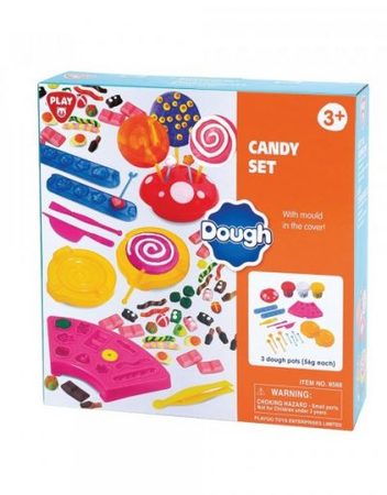 PlayGo DOUGH Пластелин БОНБОНИ CANDY SET 8588