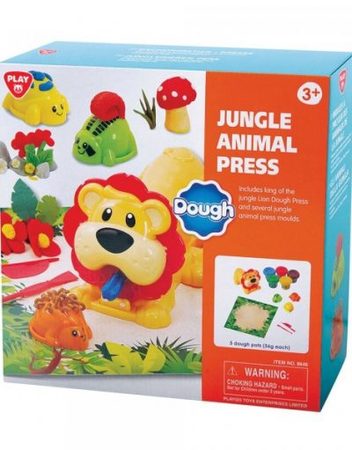 PlayGo DOUGH Пластелин ЖИВОТНИ JUNGLE ANIMAL 8646