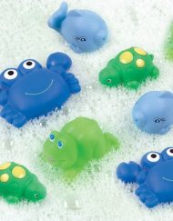 Playgro Комплект играчки - животни за баня 8 броя за момче 3м+