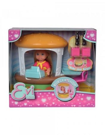SIMBA Кукла EVI продавачка на бургери 105733050