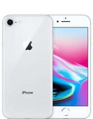 Smartphone, Apple iPhone 8, 4.7'', 256GB Storage, iOS 11, Silver (MQ7D2GH/A)