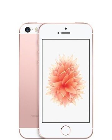 Smartphone, Apple iPhone SE, 4'', 128GB Storage, iOS 9, Rose Gold (MP892RR/A)