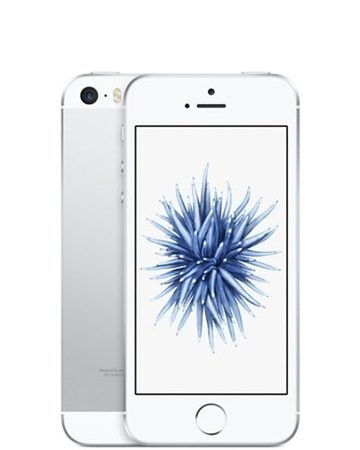Smartphone, Apple iPhone SE, 4'', 128GB Storage, iOS 9, Silver (MP872RR/A)