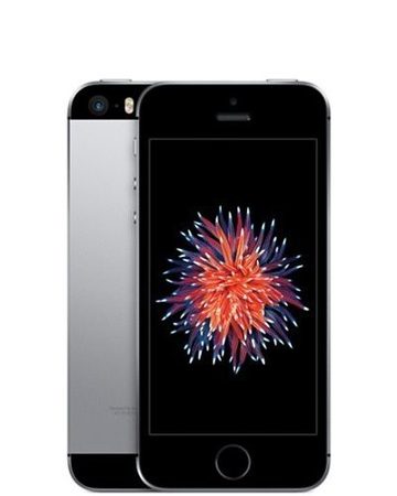 Smartphone, Apple iPhone SE, 4'', 128GB Storage, iOS 9, Space Grey (MP862RR/A)