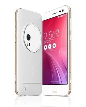 Smartphone, Asus ZenFone Zoom ZX551ML, 5.5'', Intel Quad (2.3G), 4GB RAM, 64GB Storage, Android 5.0, White