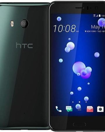 Smartphone, HTC U11, 5.5'', Arm Octa (2.45G), 4GB RAM, 64GB Storage, Android 7.1, Ocean Brilliant Black (99HAMB057-00)