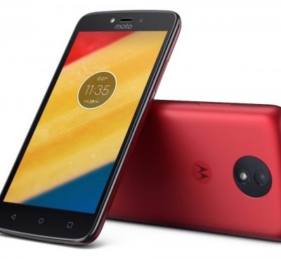 Smartphone, Motorola Moto C, DualSIM, 5'', Arm Quad (1.1G), 1GB RAM, 16GB Storage, Android 7.0, Red (PA6L0039RO)