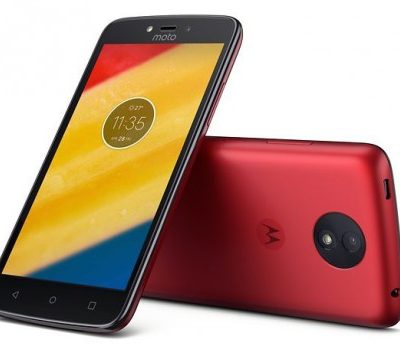 Smartphone, Motorola Moto C+, DualSIM, 5'', Arm Quad (1.3G), 1GB RAM, 16GB Storage, Android 7.0, Red (PA800046RO)