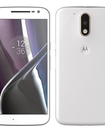 Smartphone, Motorola Moto G XT1622, 5.5'', Arm Octa (1.3G), 2GB RAM, 32GB Storage, Android 6.0.1, White (4375AD1N6)