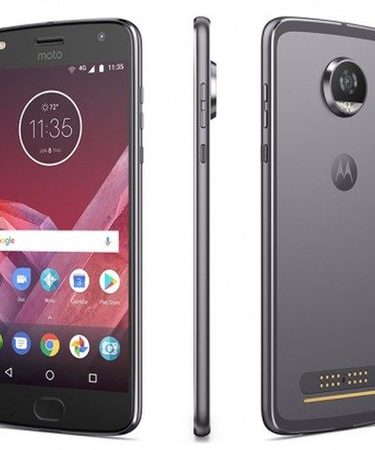 Smartphone, Motorola Moto Z2 Play, 5.5'', Arm Octa (2.2G), 4GB RAM, 64GB Storage, Android 7.1 (SM4494AC3N6)