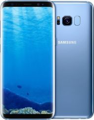 Smartphone, Samsung GALAXY S8+, 6.2'', Arm Octa (2.3G), 4GB RAM, 64GB Storage, Android 7.0, Coral Blue (SM-G955FZBABGL)