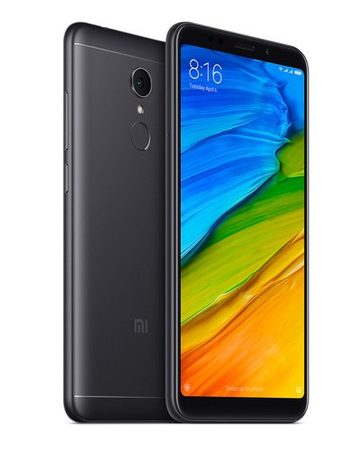 Smartphone, Xiaomi Redmi 5 LTE, DualSIM, 5.7'', Arm Octa (1.8G), 2GB RAM, 16GB Storage, Android, Black (MZB5969EU)