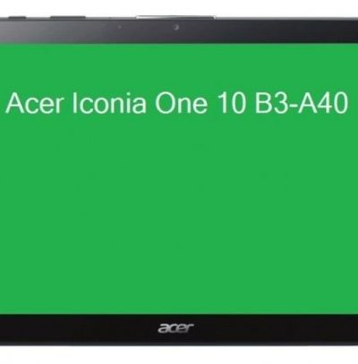 Tablet, ACER Iconia B3-A40 /10.1''/ Arm Quad (1.3G)/ 2GB RAM/ 16GB Storage/ Android 7.0/ Black (NT.LDUEE.003)