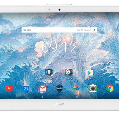 Tablet, ACER Iconia B3-A40 /10.1''/ Arm Quad (1.3G)/ 2GB RAM/ 32GB Storage/ Android 7.0/ White (NT.LDPEE.001)