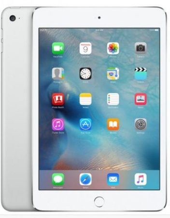 Tablet, Apple iPad mini 4 LTE /7.9''/ Apple (1.5G)/ 2GB RAM/ 128GB Storage/ iOS9/ Silver (MK772HC/A)