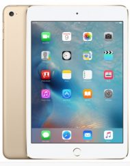 Tablet, Apple iPad mini 4 Wi-Fi /7.9''/ Apple (1.5G)/ 2GB RAM/ 128GB Storage/ iOS9/ Gold (MK9Q2HC/A)
