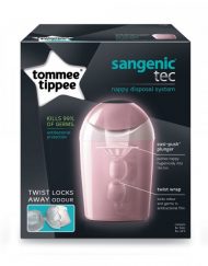 TOMMEE TIPPEE Хигиенен кош за памперси TEC TUB РОЗОВ 84008801