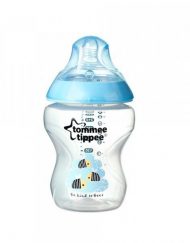 TOMMEE TIPPEE Шише за хранене 260 мл. 0+ EASI VENT СИН 42250187