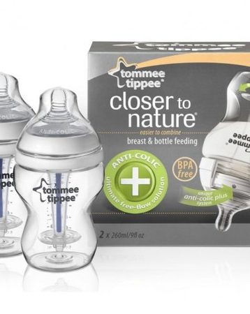 TOMMEE TIPPEE Шише за хранене 260 мл. ANTI-COLIC+ 42252571