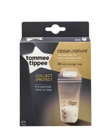 TOMMEE TIPPEE Торбички-пликове за съхранение на кърма 350 мл. 42302241