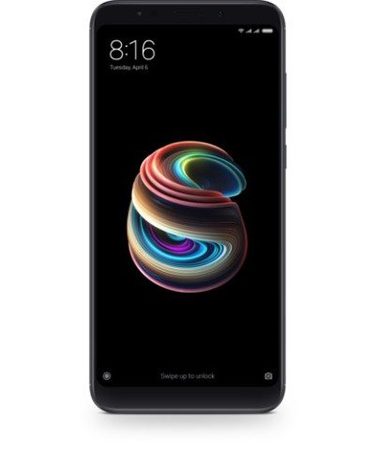 Smartphone, Xiaomi Redmi 5 Plus LTE, DualSIM, 5.99'', Arm Octa (2.0G), 4GB RAM, 64GB Storage, Android, Black (MZB6053EU)