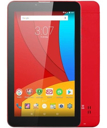 Tablet, PRESTIGIO MultiPad Wize 3407 4G /7''/ Arm Quad (1.0G)/ 1GB RAM/ 8GB Storage/ Android/ Red (PMT3407_4G_C_RD)