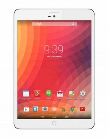Tablet, ZTE E9Q+ 3G /9.7''/ Arm Quad (1.3G)/ 1GB RAM/ 16GB Storage/ Android 4.4/ White