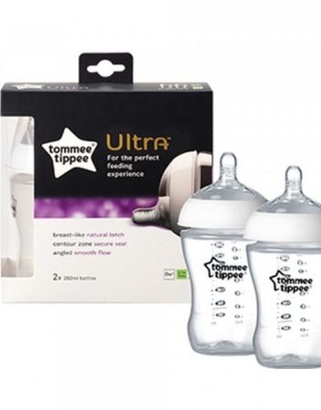 TOMMEE TIPPEE Шише за хранене 2 бр. 260 мл. 0+ ULTRA 42420276