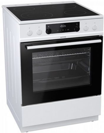 Готварски печки, Gorenje EC6352WPA, Енергиен клас: А, стъклокерамичен плот