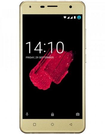 Smartphone, Prestigio Muze D5 LTE, Dual SIM, 5'', Arm Quad (1.3G), 1GB RAM, 8GB Storage, Android, Gold (PSP5513DUOGOLD)