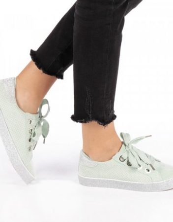 Дамски спортни обувки Adisa зелени