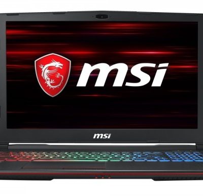 MSI GP63 Leopard 8RD /15.6''/ Intel i7-8750H (4.1G)/ 8GB RAM/ 1000GB HDD + 128GB SSD/ ext. VC/ DOS (9S7-16P622-477)