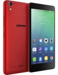 Smartphone, Lenovo A6010 LTE, Dual SIM, 5'', Arm Quad (1.2G), 1GB RAM, 8GB Storage, Android 5.1, Red (PA220077RO)