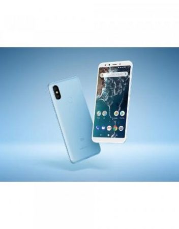 Smartphone, Xiaomi Mi A2, DualSIM, 5.99'', Arm Octa (2.2G), 4GB RAM, 64GB Storage, Android, Blue (MZB6471EU)