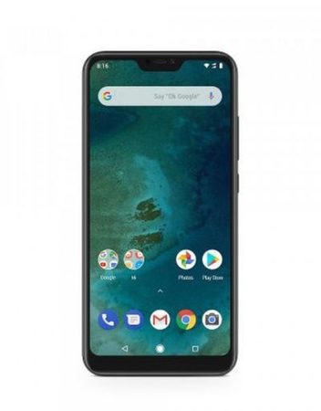 Smartphone, Xiaomi Mi A2 Lite, DualSIM, 5.84'', Arm Octa (2.0G), 4GB RAM, 64GB Storage, Android, Black (MZB6412EU)