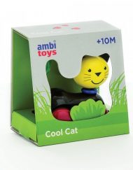 Ambi Toys Играчка за дърпане - Коте на колела