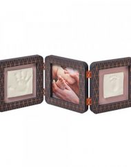 BABY ART Отпечатък за ръчичка и краче DarkGrey Copper 00015