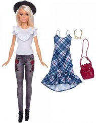 BARBIE FAB CORE Кукла с два тоалета DOLLS & ACCESS FJF67