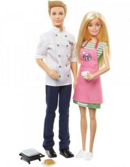 BARBIE Комплект за игра с Барби и Кен I CAN BE COOKING AND BAKING FHP64
