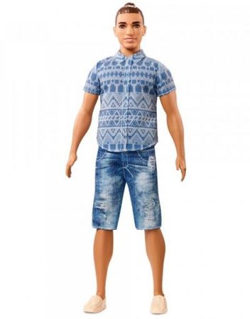 BARBIE Кукла КЕН FASHIONISTA DWK44