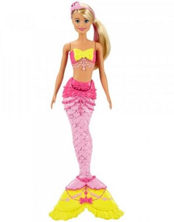 BARBIE Кукла русалка DREAMTOPIA FVR04