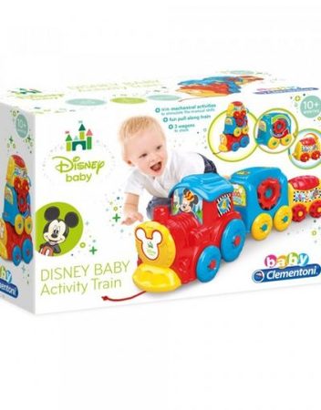 CLEMENTONI BABY Влак DISNEY MICKEY MOUSE 17168