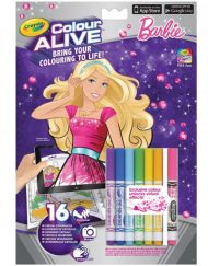 Crayola Комплект за оцветяване с ексклузивни цветове BARBIE