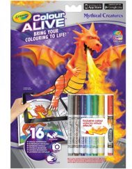 Crayola Комплект за оцветяване с ексклузивни цветове DRAGONS