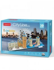 CubicFun 3D Пъзел CITY LINE LONDON MC253h