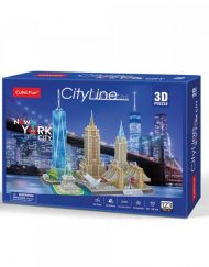 CubicFun 3D Пъзел CITY LINE NEW YORK CITY MC255h