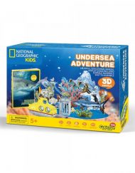 CubicFun 3D Пъзел ПОДВОДНО ПРИКЛЮЧЕНИЕ NATIONAL GEOGRAPHIC KIDS DS0974h