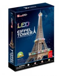 CubicFun 3D Пъзел с LED светлини EIFFEL TOWER L091h