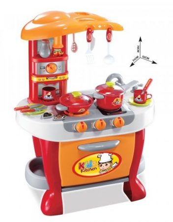 Детска кухня LITTLE CHEF ЧЕРВЕНА 008-801A