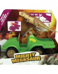 DRAGON I Mighty Megasaur Комплект кола и динозавър със звук и светлина 16941